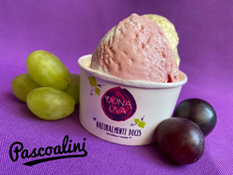 Dona Uva lança edição limitada de gelado de uva de mesa em parceria com a Geladaria Pascoalini Dona Uva lança edição limitada de gelado de uva de mesa em parceria com a Geladaria Pascoalini